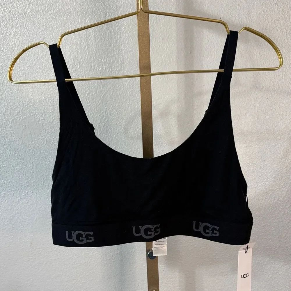 UGG Women's Classic Black Bralette
